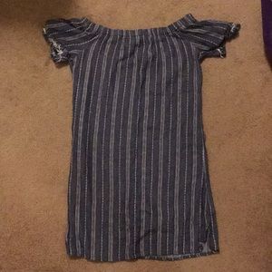 charlotte russe denim dress !